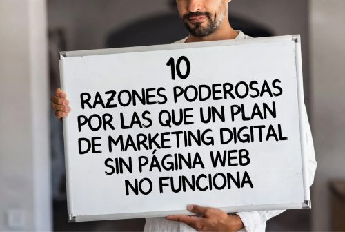 10 Razones Poderosas por las que un Plan de Marketing Digital sin Página Web NO Funciona